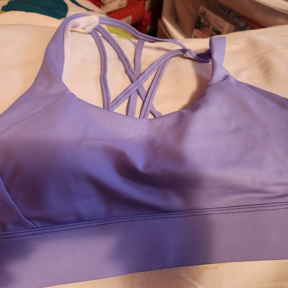 Zyia purple bra, medium